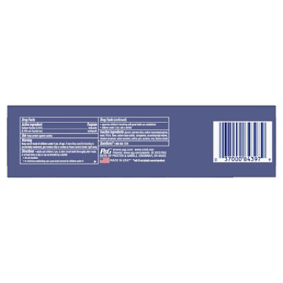 Crest 3dw Tthpst Glamorous White - 3.8 OZ - Image 4