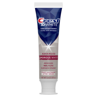 Crest 3dw Tthpst Glamorous White - 3.8 OZ - Image 3