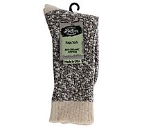 Cotton Ragg Sock Chestnut 9-11 - EA