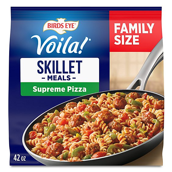Birds Eye Voila! Family Size Supreme Pizza Frozen Meal - 42 Oz