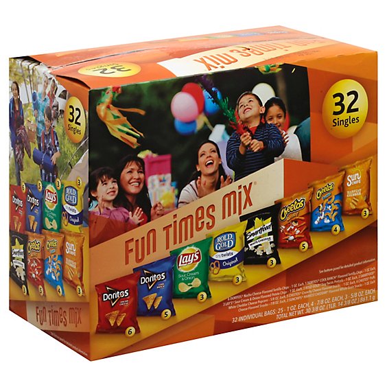 Frito Lay Fun Times Mix - 32 CT