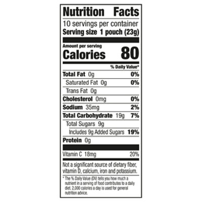 Betty Crocker Spiderman Fruit Snacks 10 Count - 8 OZ - Image 3