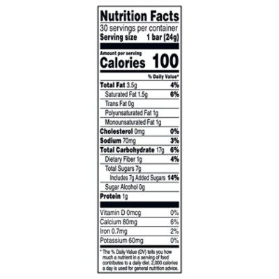 Quaker Chewy Granola Bars Choc Chip 30ct - 25.3 OZ - Image 4