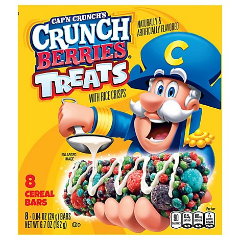 Captain Crunch Treat Bar Crunchberry - 6.7 OZ