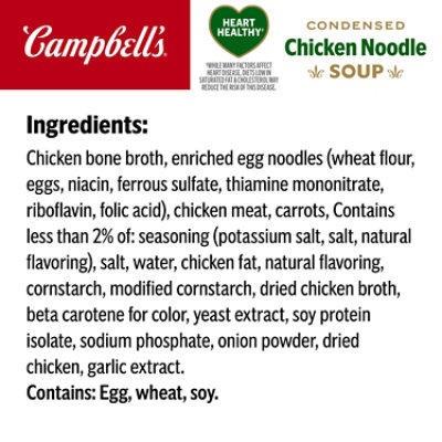 Campbell's Condensed Chicken Noodle Soup - 10.75 Oz - Image 5