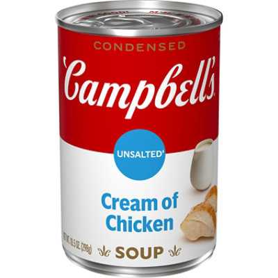 Campbell's Condensed Unsalted Cream of Chicken Soup - 10.5 Oz - Image 1