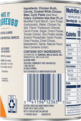Progresso Gluten Free Homestyle Chicken Soup - 14 OZ - Image 5