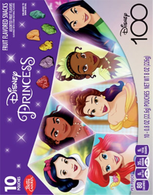 Betty Crocker Disney Princess Fruit Snacks 10 Count - 8 OZ - Image 6