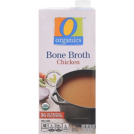 O Organics Broth Chicken Bone - 32 OZ - Image 2