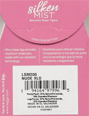 Silken Mist A Nude Ct Shr Toe - 1 EA - Image 4