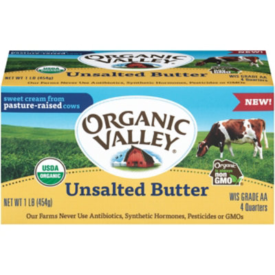 Organic Valley Unsalted Organic Butter - LB - Image 3