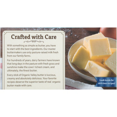 Organic Valley Unsalted Organic Butter - LB - Image 6