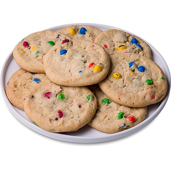 Rainbow Chip Jumbo Cookies 8 Count - EA