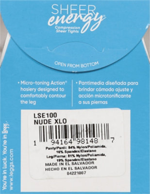 Sheer Energy Q Nude Ct Shr Toe - 1 EA - Image 4