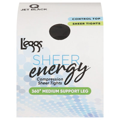 Sheer Energy Q  Blk Ct Tights - 1 EA - Image 3