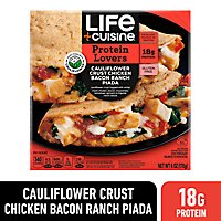 Life Cuisine Cauliflower Crust Chicken Bacon Ranch Piada Frozen Entree - 6 OZ - Image 2