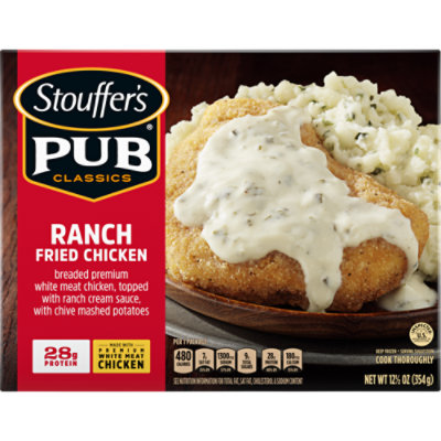 Stouffers Pub Classics Ranch Fried Chicken Frozen Entrée Box - 12.5 Oz