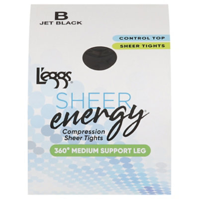 Sheer Energy B Blk Ct Tights - 1 EA - Image 3