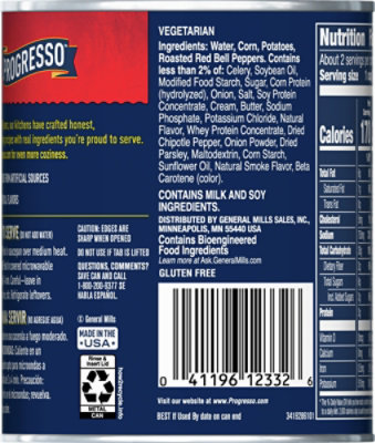 Progresso Spicy Chipotle Corn Chowder Soup - 18.5 OZ - Image 6