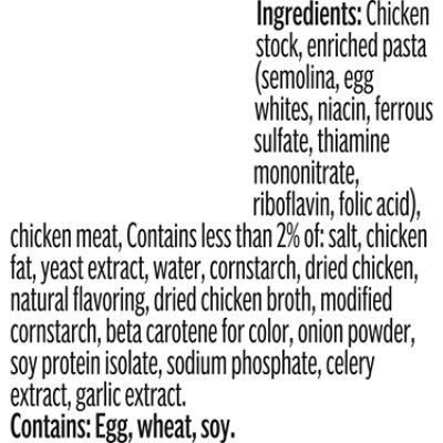 Campbell's Condensed Awesome Shapes Pasta With Chicken in Chicken Broth - 4-10.5 Oz - Image 3