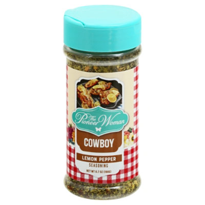 Pioneer Woman Cowboy Lemon Pepper Seasoning - 6.7 OZ