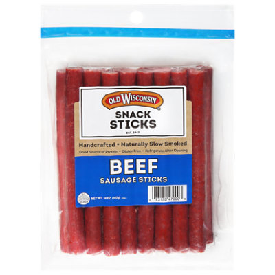 Old Wisconsin Beef Snack Sticks - 14 OZ - Image 1