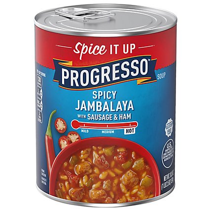 Progresso Spicy Jambalaya With Sausage And Ham Soup - 18.5 OZ - Image 2