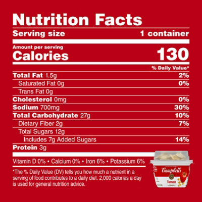 Campbell's Slow Kettle Soup Tomato And Goldfish W Salt - 7.35 OZ