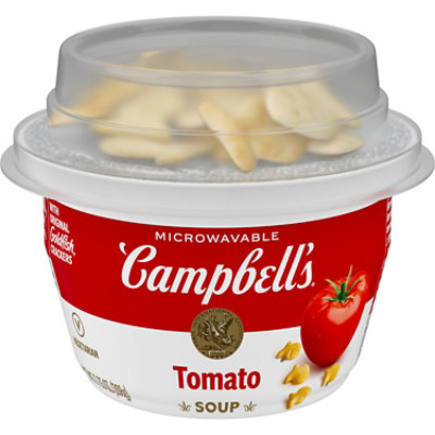 Campbell's Slow Kettle Soup Tomato And Goldfish W Salt - 7.35 OZ
