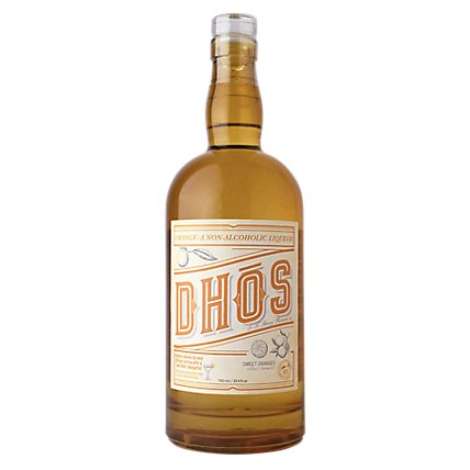 Dhos Non Alcoholic Orange Liqueur - 750 ML - Image 1