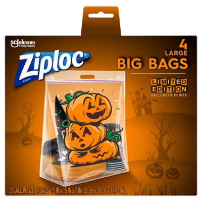  Ziploc Big Bag XL (4 Bags) : Health & Household