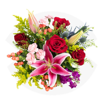 Mixed Seasonal Floral Arrangement Grand - Each - Image 1