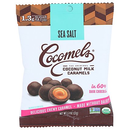 Cocomels Chocolate Covered Bites With Sea Salt - 1.3 OZ - Image 1
