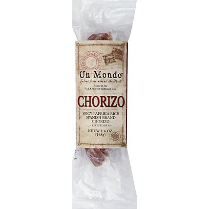 Volpi Salame Chorizo Spnsh Unmondo - 6 OZ - Image 2