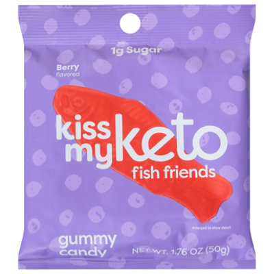 Kiss My Keto Gummy Sweet Fish - 1.76 OZ - Image 3