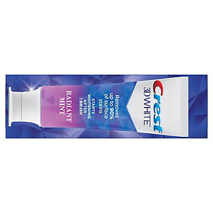 Crest 3d White Whitening Toothpaste Rad - 2.7 OZ - Image 3