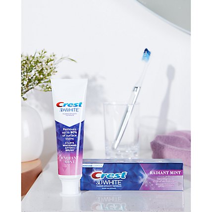 Crest 3d White Whitening Toothpaste Rad - 2.7 OZ - Image 4