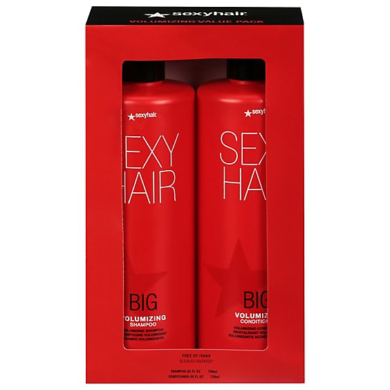 Sexy Hair Big Volumizing Duo Shampoo And Conditioner - 50 Fl Oz