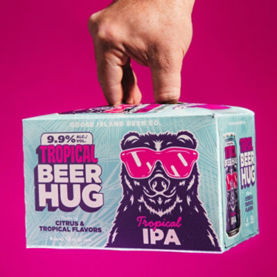 Goose Island Tropical Beer Hug Imperial IPA Cans - 6-12 Fl. Oz. - Image 2
