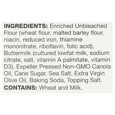 Partners Olive Oil & Sea Salt Crackers - 4.4 Oz - Image 5