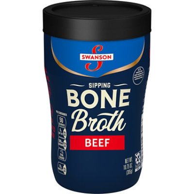Swanson Sipping Beef Bone Broth - 10.75 Oz