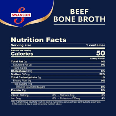 Swanson Sipping Beef Bone Broth - 10.75 Oz - Image 4