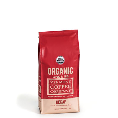 Vermont Coffee Company Decaf Ground Coffee - 10 OZ - Image 1