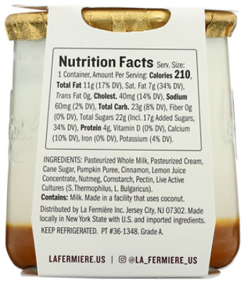 La Fermiere In Pot Pumpkin Spice - 5.6 OZ - Image 2