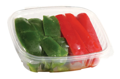 Red & Green Peppers Diced - 8 OZ - Image 1