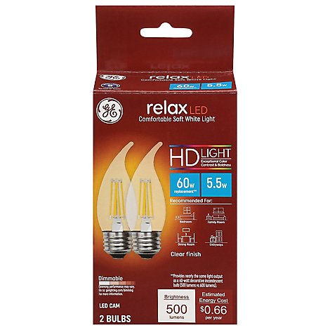 Ge 60w Led Relax - 2CT