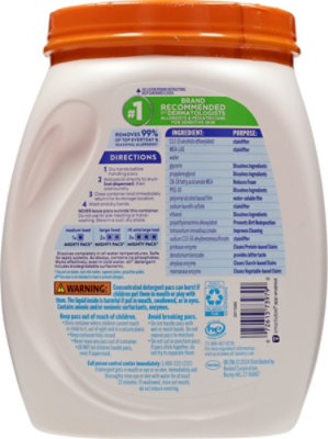 all Free Clear Mighty Pacs OXI Laundry Detergent Pacs - 56 Count - Image 4