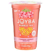 Joyba Strawberry Lemonade Flavored Green Bubble Tea - 12 Fl. Oz. - Image 3