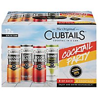 Clubtails Variety Slim Cocktails In Cans - 12-12 Fl. Oz. - Image 1