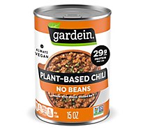 Gardein No Beans Plant Based Vegan Chili - 15 OZ